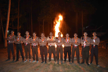 Kegiatan Santri: Pelantikan Tamu Ambalan Baru