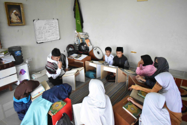 Kegiatan Santri: P2M (Pemberantasan Buta Huruf Alquran)